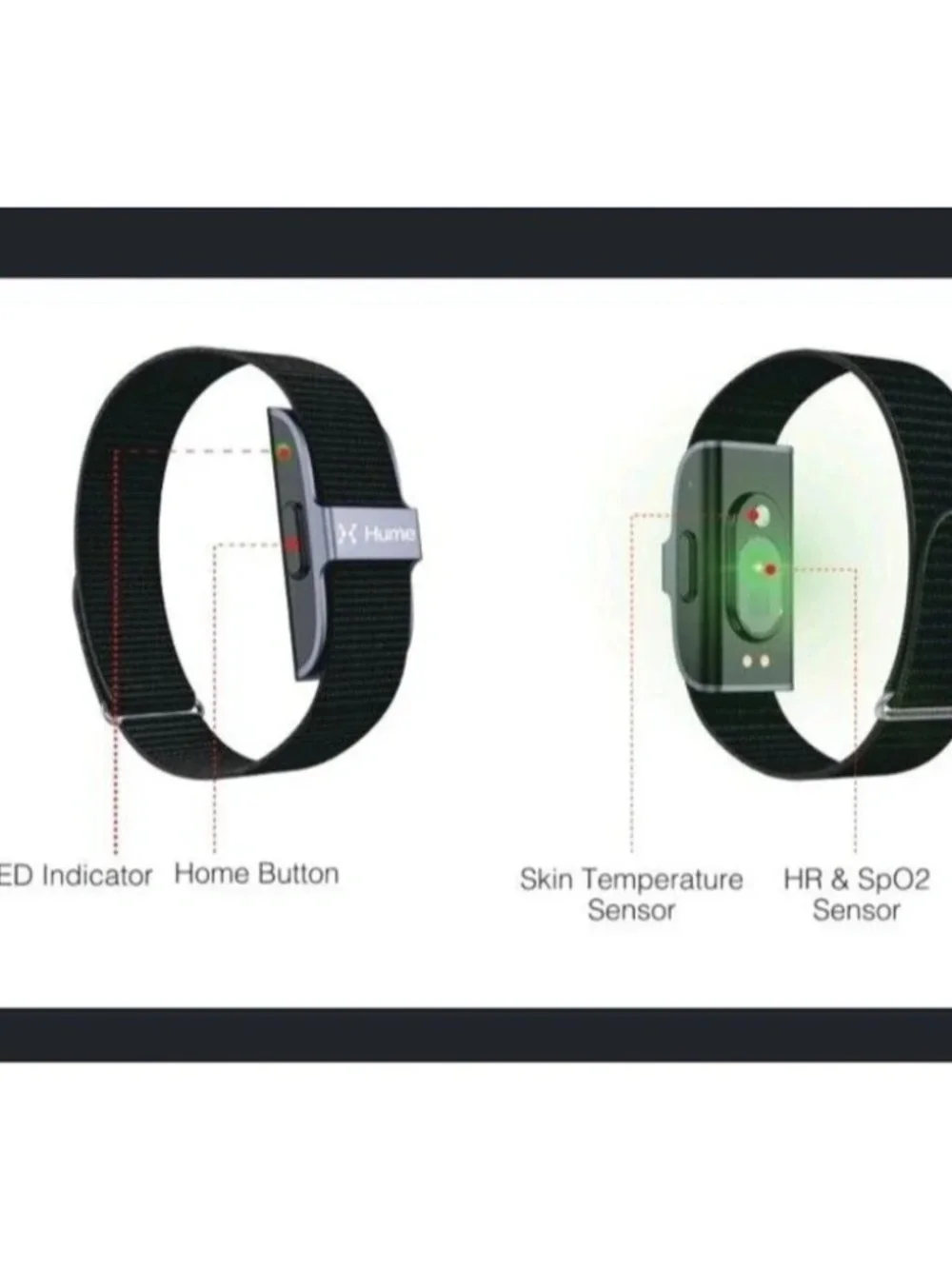 Hume Health HumeBand 1.0 Smart Fitness Tracker - Comes in Box